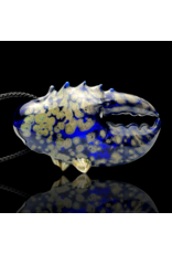 Mrs Claws Blue Multi Barnacle Claw Pendant