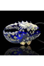 Mrs Claws Blue Multi Barnacle Claw Pendant