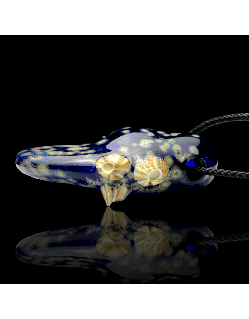 Mrs Claws Blue Multi Barnacle Claw Pendant