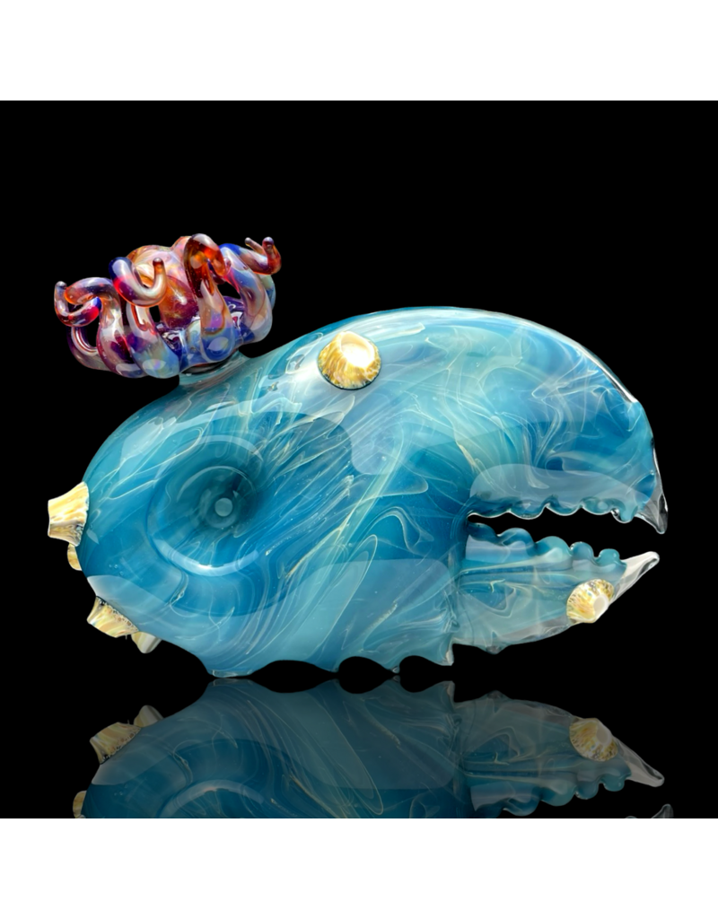 Mrs Claws x BB x C Glass Octopus Claw Pipe