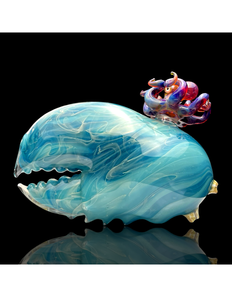 Mrs Claws x BB x C Glass Octopus Claw Pipe