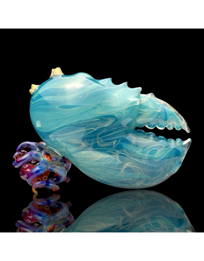 Mrs Claws x BB x C Glass Octopus Claw Pipe