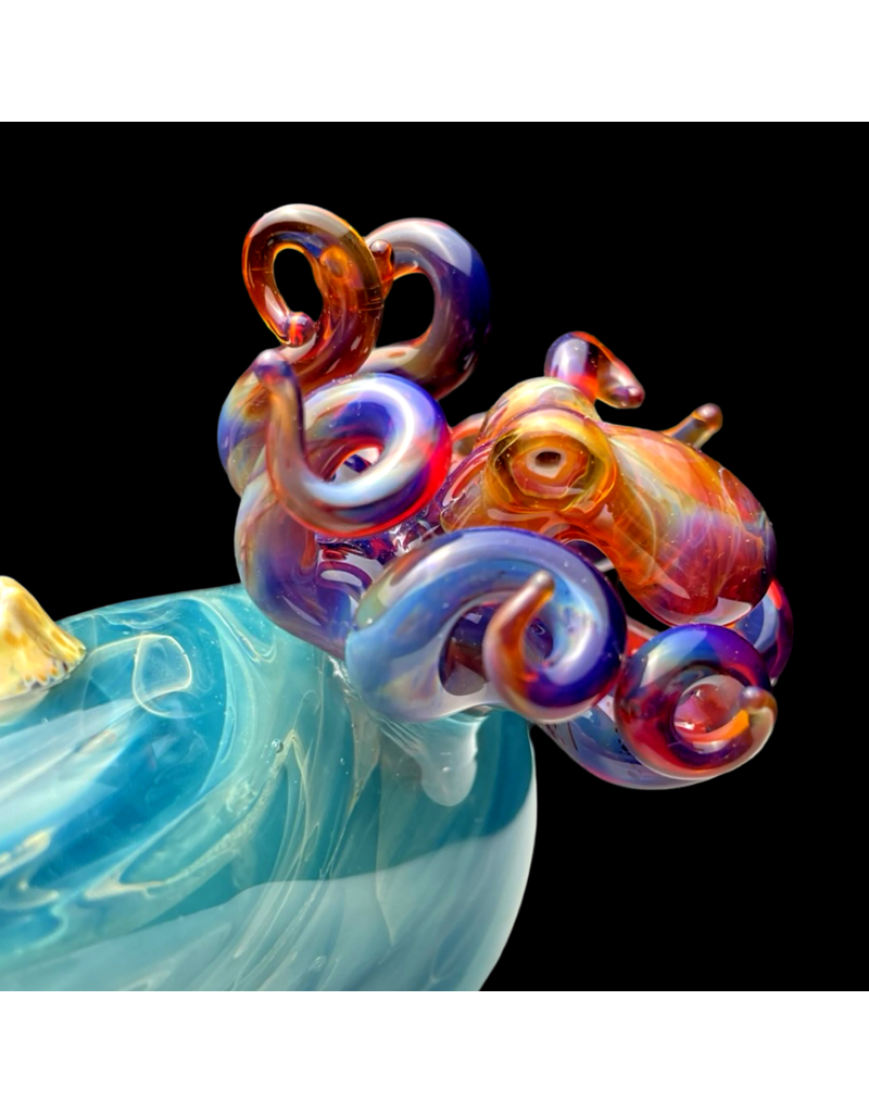 Mrs Claws x BB x C Glass Octopus Claw Pipe
