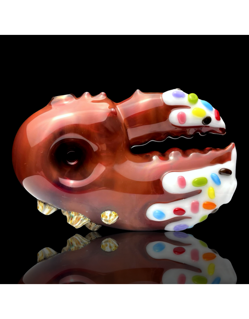 Mrs Claws KGB Frosted Candy Apple Claw Pipe