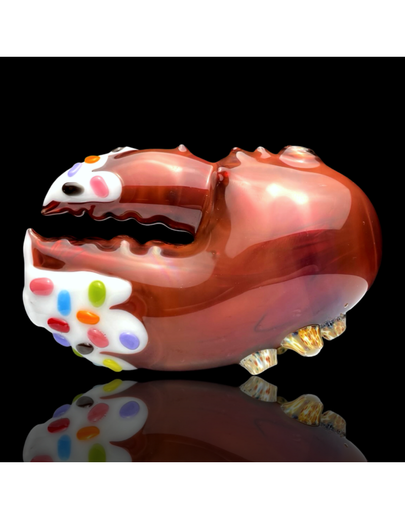 Mrs Claws KGB Frosted Candy Apple Claw Pipe
