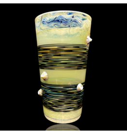 Mrs Claws x Treso Stacked Fume Barnacle Pint Glass