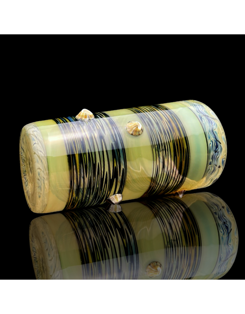 Mrs Claws x Treso Stacked Fume Barnacle Pint Glass