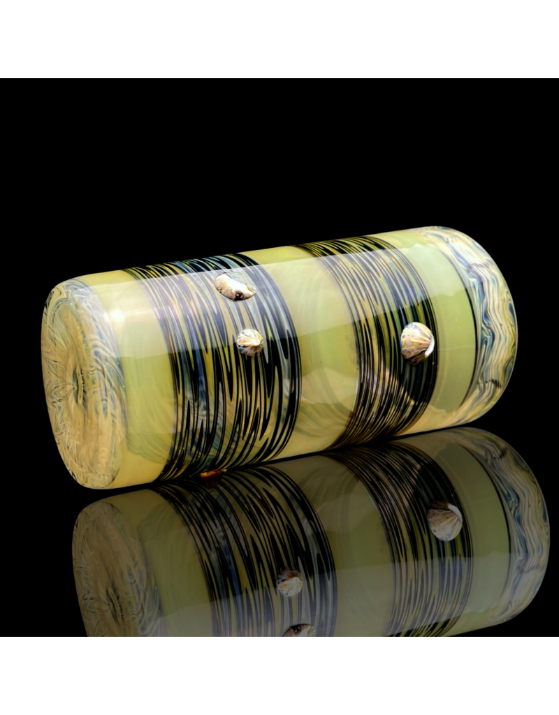Mrs Claws x Treso Stacked Fume Barnacle Pint Glass