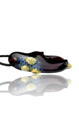 Mrs Claws Ruby Canary Barnacle Pendant
