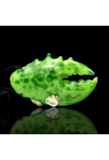 Mrs Claws Bright Green Hard Shell Barnacle Claw Pendant