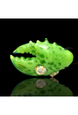 Mrs Claws Bright Green Hard Shell Barnacle Claw Pendant