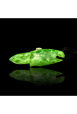 Mrs Claws Bright Green Hard Shell Barnacle Claw Pendant