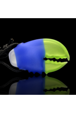 Mrs Claws Blue & Green Seaglass Pendant