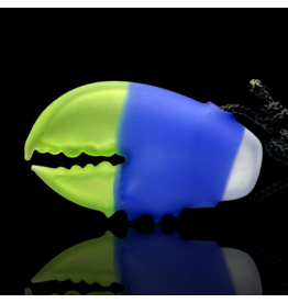 Mrs Claws Blue & Green Seaglass Pendant