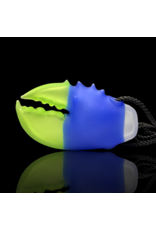 Mrs Claws Blue & Green Seaglass Pendant