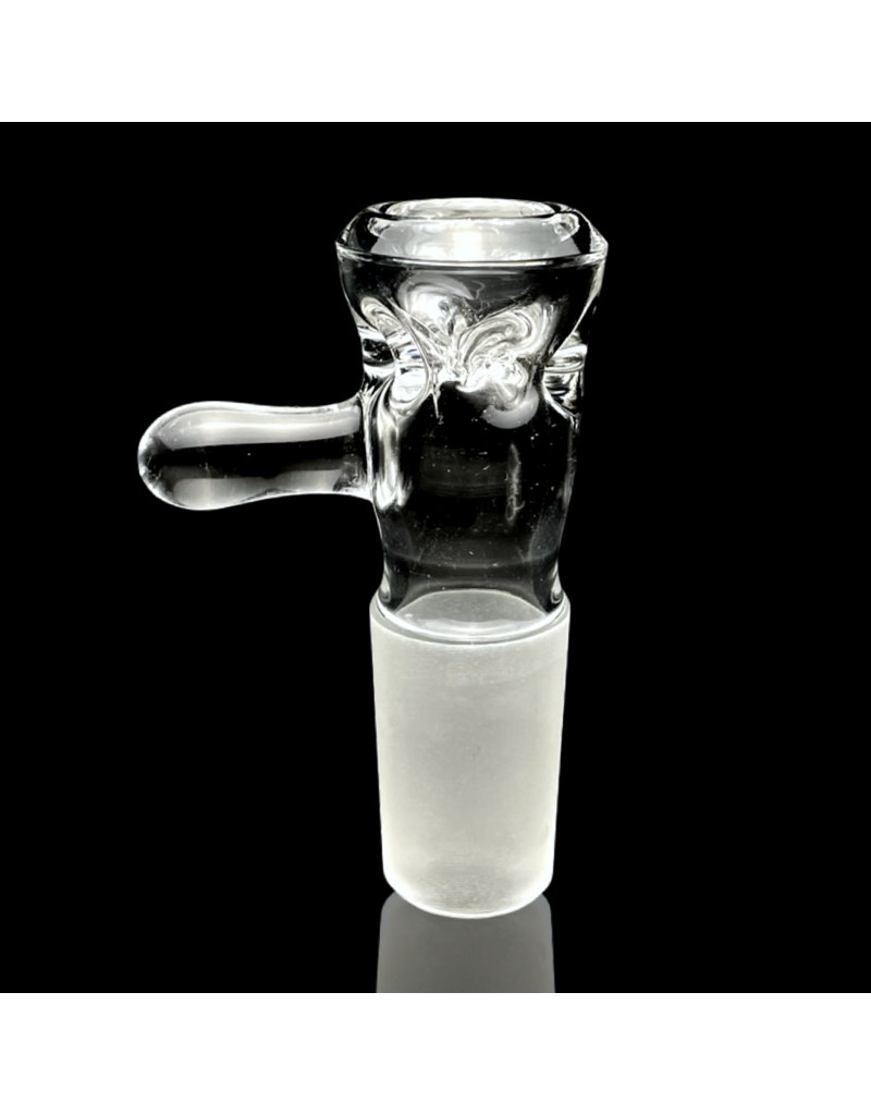 Black Tuna Glass 18mm 5 Hole Clear Handle Slide BLACK TUNA