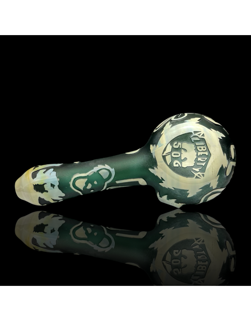 Liberty 503 Deep Carved Grateful Dead Pipe D
