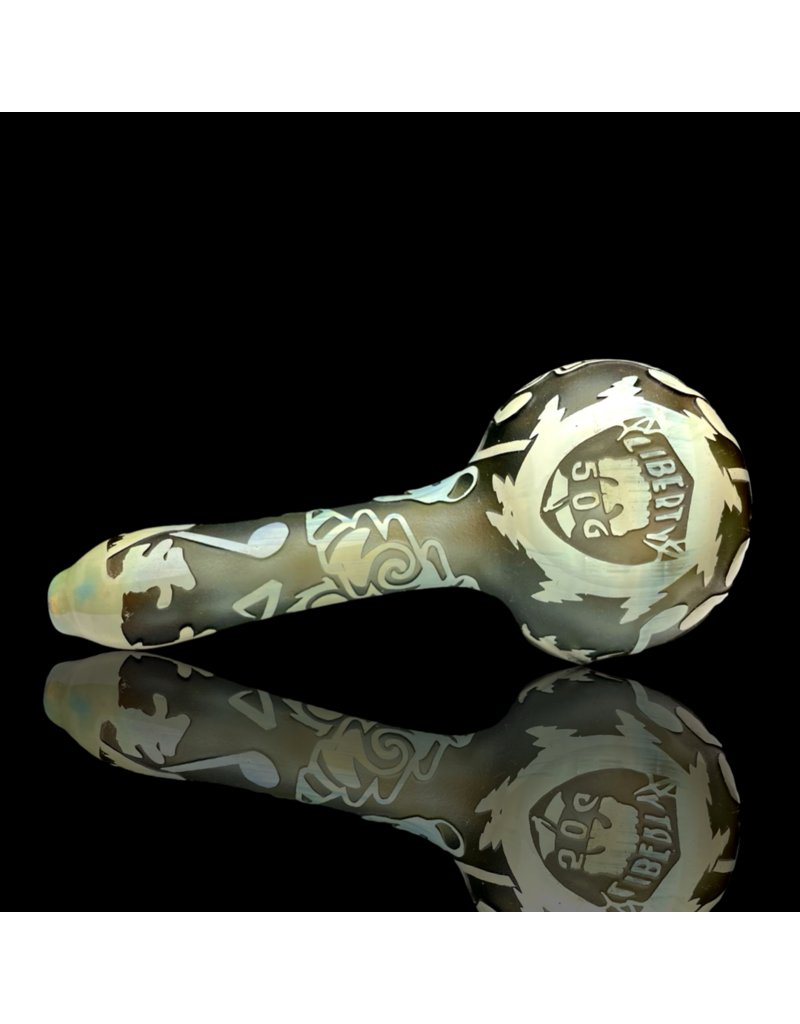 Liberty 503 Deep Carved Grateful Dead Pipe B