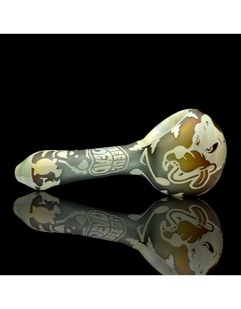 Liberty 503 Deep Carved Grateful Dead Pipe A