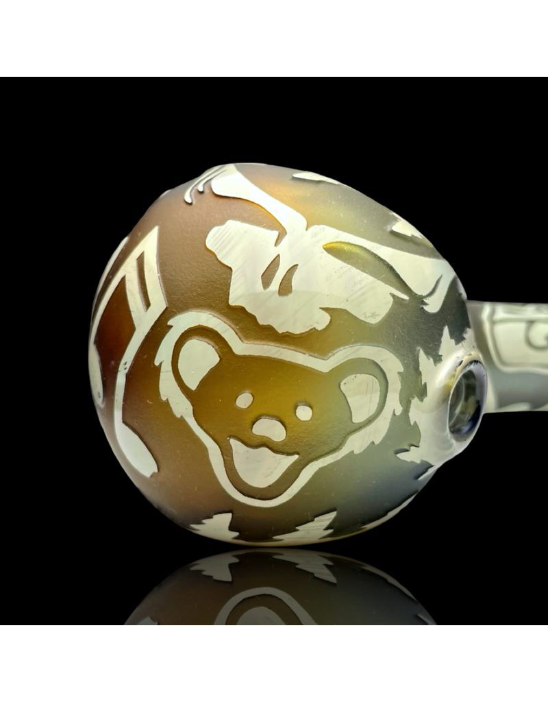 Liberty 503 Deep Carved Grateful Dead Pipe A