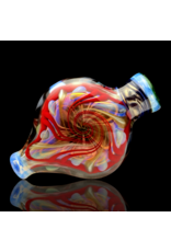 Firekist Glass ISO Fume & Cane Disc Chillum A Firekist