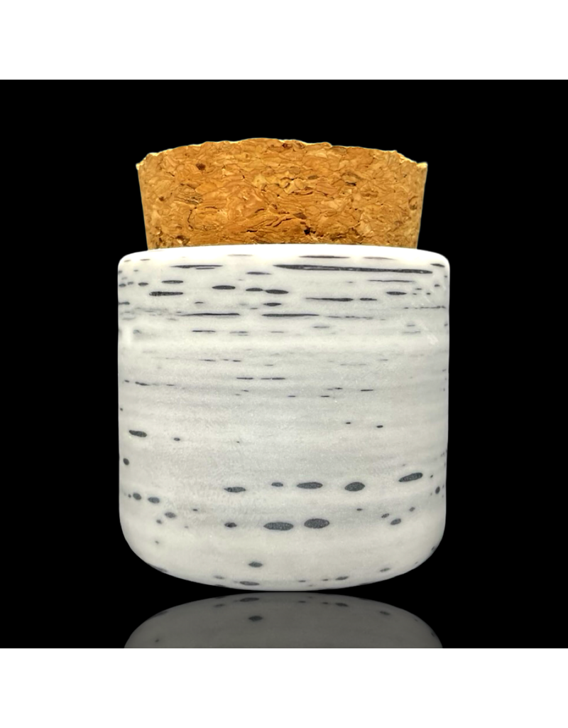 Kevin Engelmann Sm Betula Birch Stash Jar B Engelmann Glass