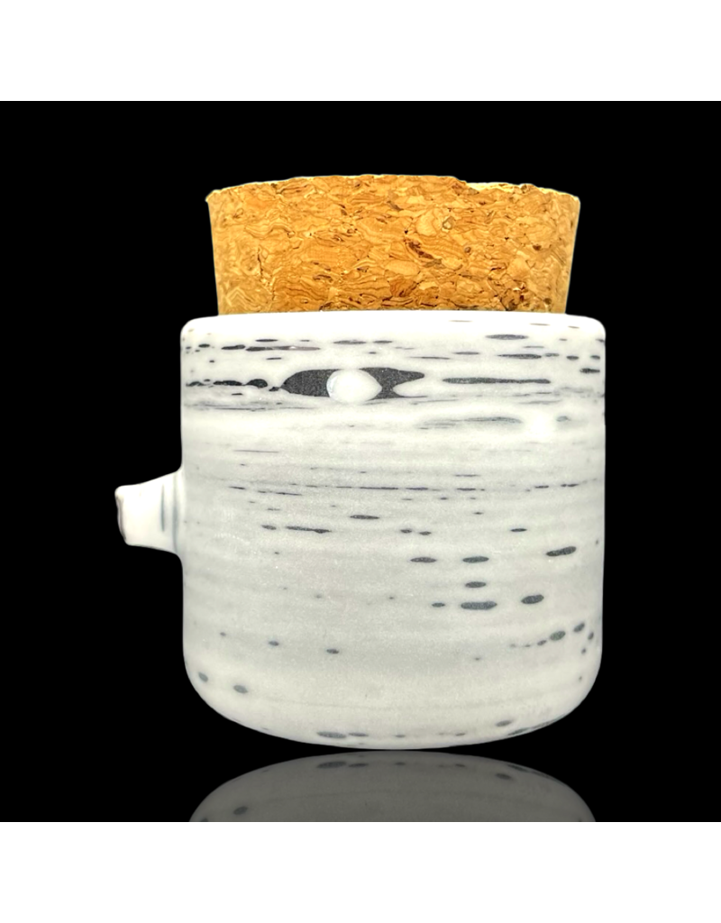 Kevin Engelmann Sm Betula Birch Stash Jar B Engelmann Glass