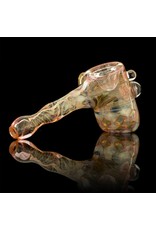 Hugh Glass Hugh Glass Fume Hammer with Skull Implosion Snodgrass Family Glass