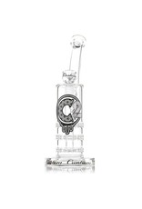 Custom Creations C2 14mm Triple Ratchet Perc Bubbler 50mm Custom Creations