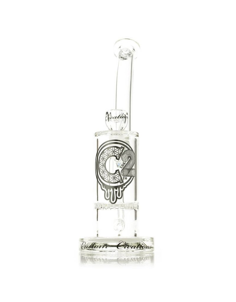 Custom Creations C2 Ratchet Perc Recycler 50mm Custom Creations