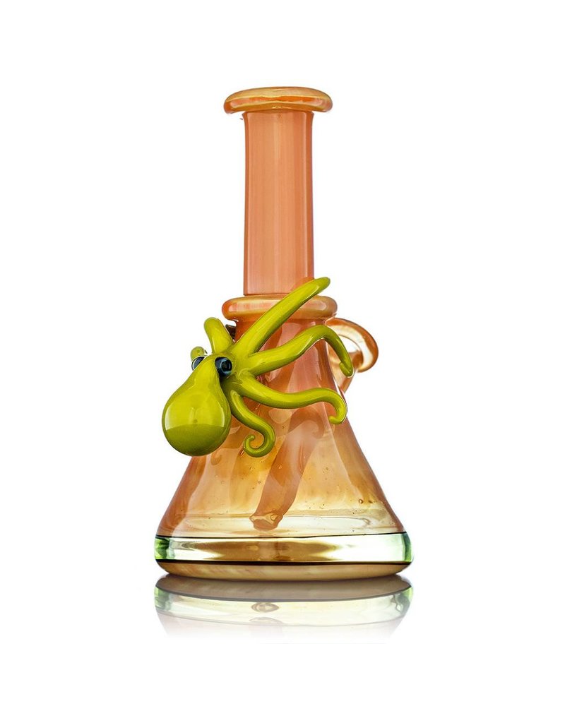 Liz Wright Liz Wright Irridencent Coral Mini Tube with Chartreuse Octopus