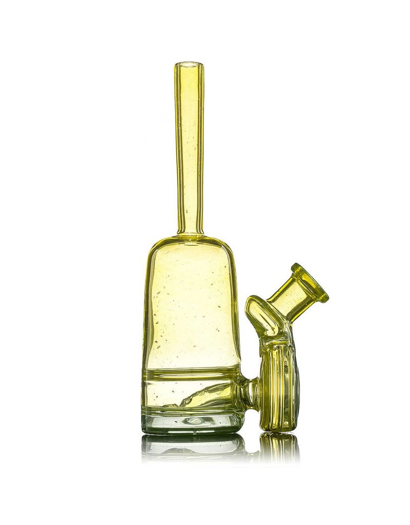 Jacob Vincent Jacob Vincent Thomas' Transparent Yellow & Legal Green Inverse Fade Bottle