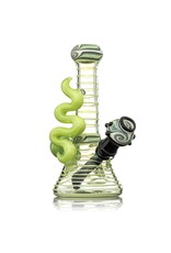 AJ AJ Clear & Green Beaker Dab Rig