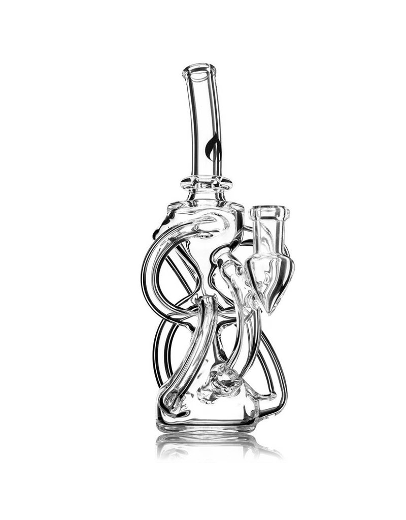 Liquid Glass Arts Liquid Glass Arts Micro Hourglass Rig Recycler