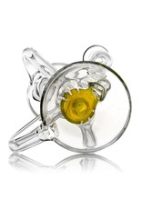 10mm Double Uptake Recycler by Aw Glass | Thomas Orange