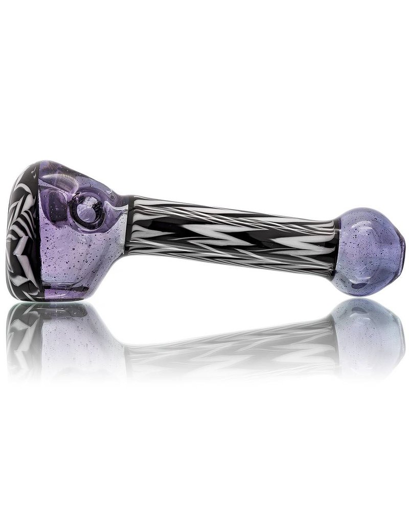 BirdDogg BirdDogg B&W Glass Hammer Hand Pipe