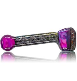 BirdDogg SOLD - BirdDogg Rainbow Glass Hammer Hand PIpe