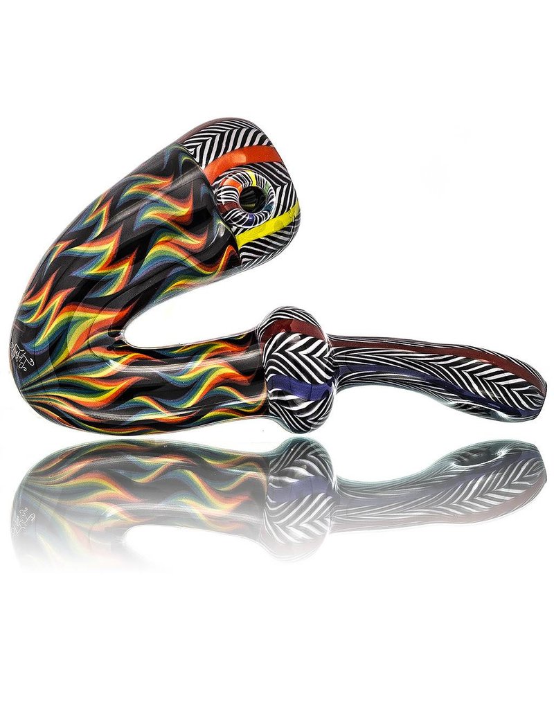 BirdDogg x 2-Stroke Glass BirdDogg x Banjo Sherlock #1 Glass Dry Pipe