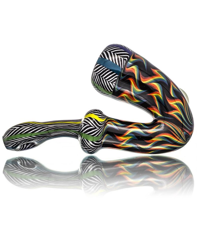 BirdDogg x 2-Stroke Glass BirdDogg x Banjo Sherlock #1 Glass Dry Pipe