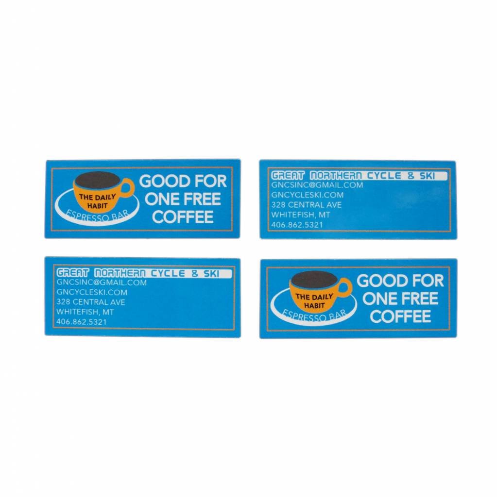 Free Coffee Card