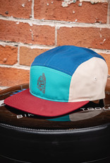 GNCS Espresso Bikes Skis Hat Teal