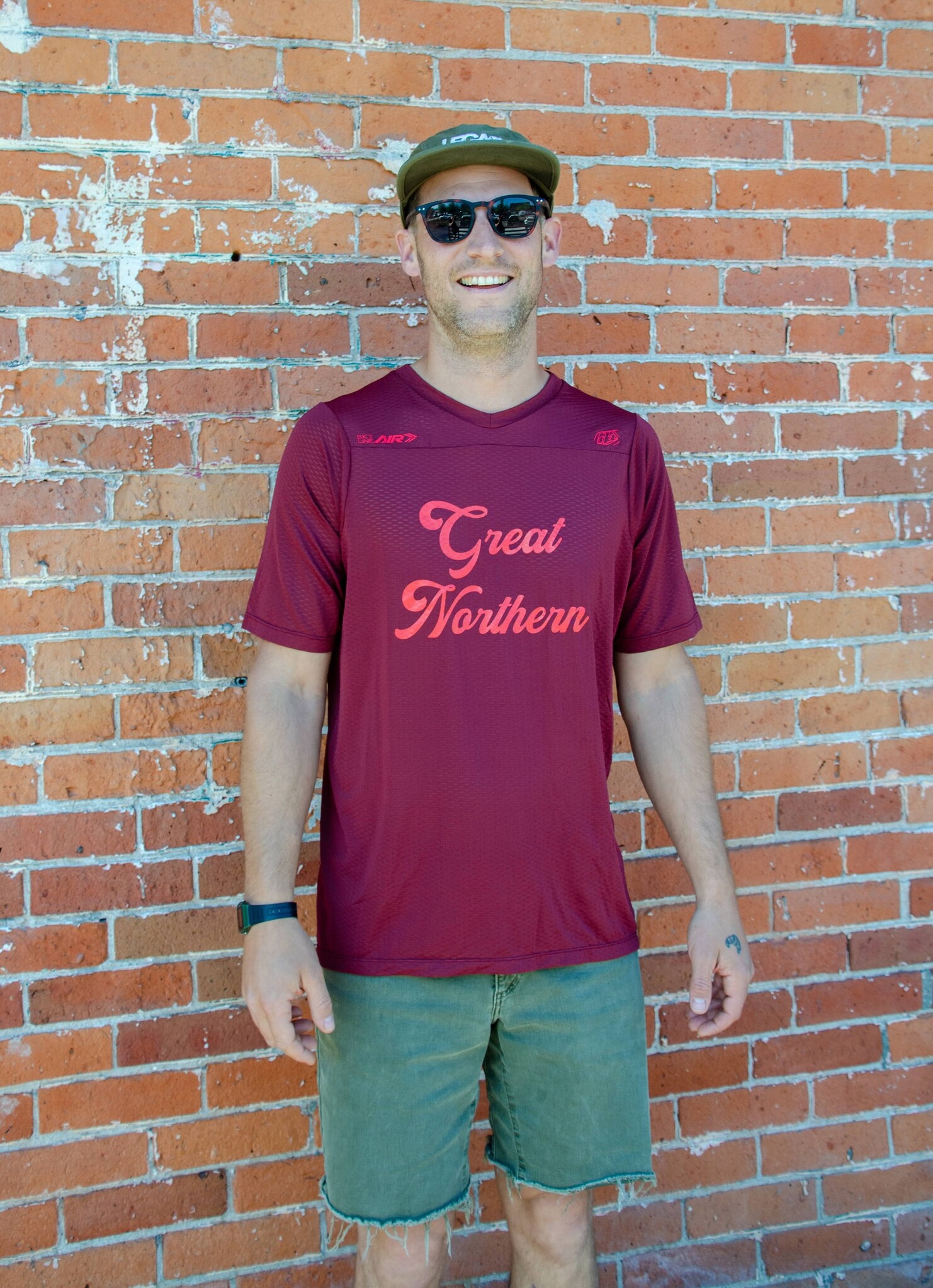 Skyline SS Jersey Oxblood