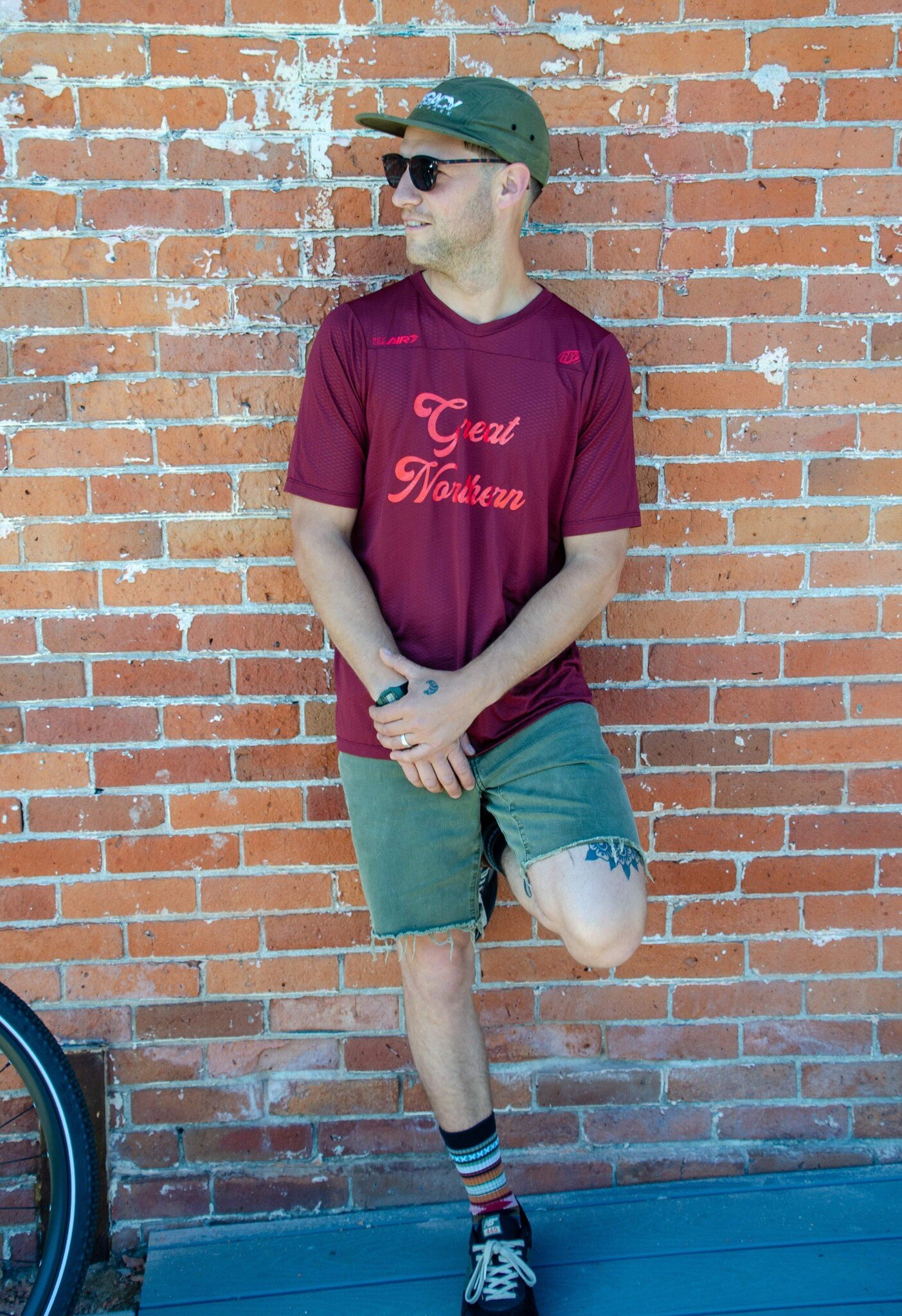 Skyline SS Jersey Oxblood