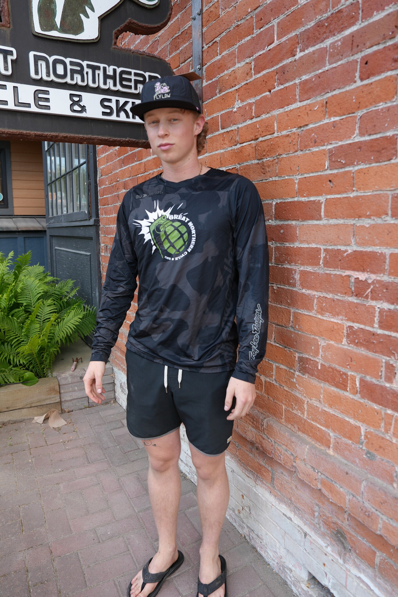 Skyline LS Jersey Scrub Camo