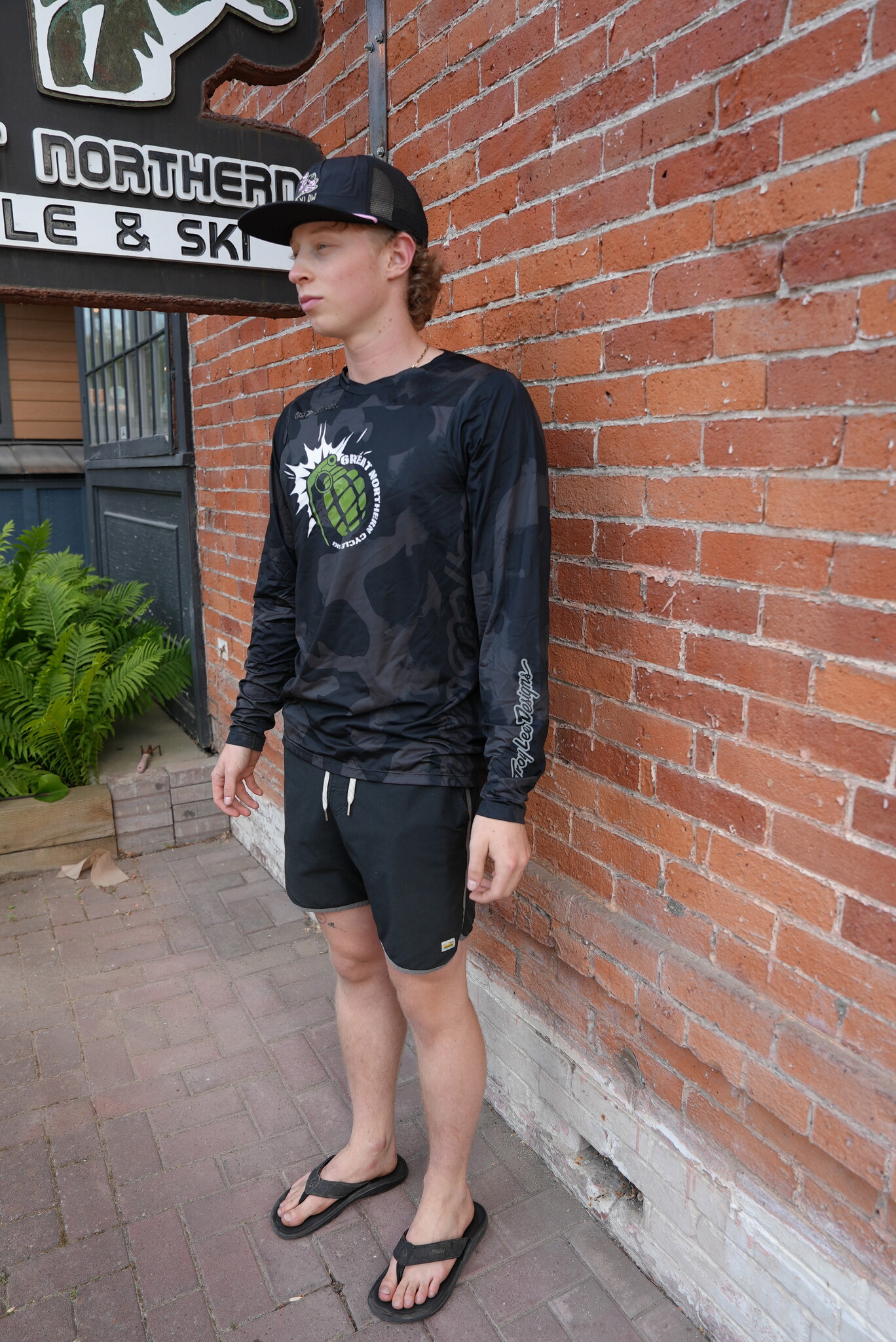 Skyline LS Jersey Scrub Camo