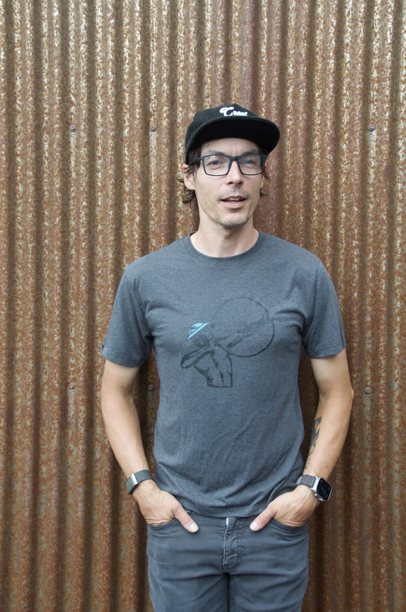 Flylow Mercury Tee Charcoal