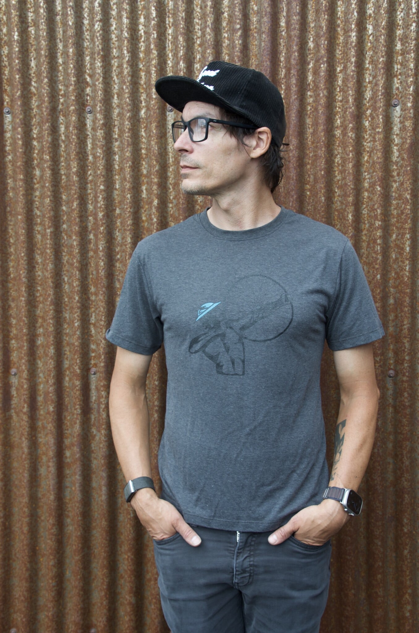 Flylow Mercury Tee Charcoal