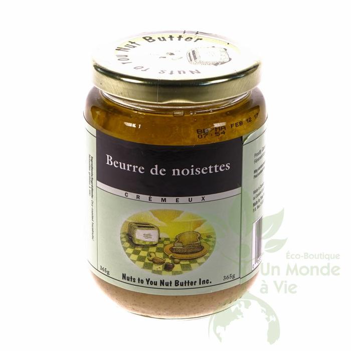Beurre de noisettes crémeux biologique 365g