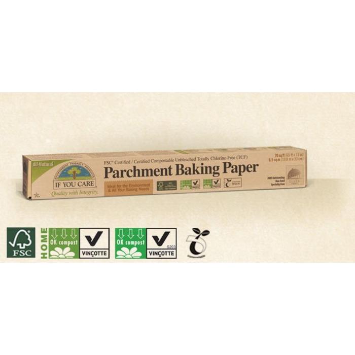 Papier de cuisson parchemin - If you care - Achat en ligne - Eco