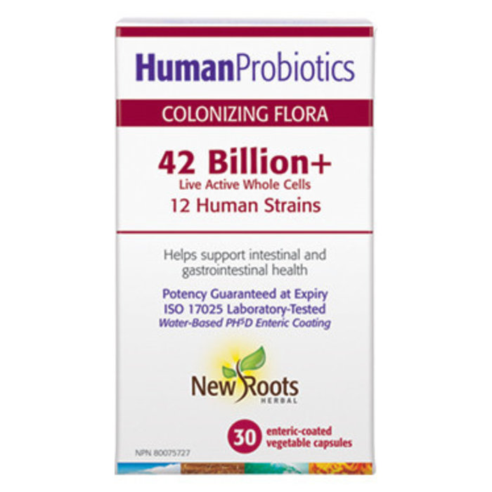 Probiotiques Humains 42 milliards 30 capsules